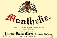 Thierry Et Pascale Matrot Monthelie 750ml