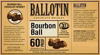 Ballotin Bourbon Ball 750ml