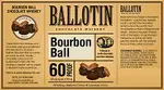 Ballotin Bourbon Ball 750ml