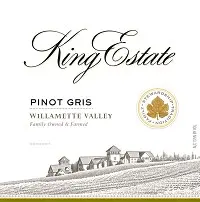 King Estate Pinot Gris Willamette Valley 750ml
