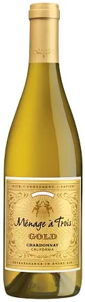 Menage A Trois Chardonnay Gold 750ml