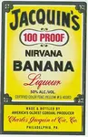 Jacquin's Liqueur Banana Nirvana 750ml