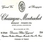 Domaine Blain-gagnard Chassagne-montrachet Rouge Morgeot 750ml