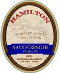 Hamilton Rum Navy Strength 750ml