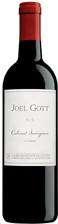 Joel Gott Cabernet Sauvignon 815 750ml