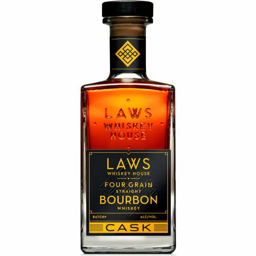 Laws Whiskey House Four Grain Cask Straight Bourbon Whiskey 750ml