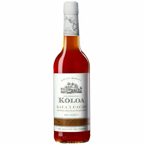 Koloa Kauai Cacao Chocolate Hawaiian Rum 750ml