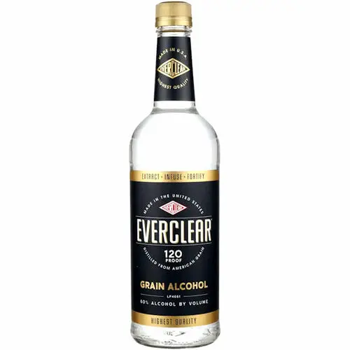 Everclear 120 Grain Alcohol 750ml