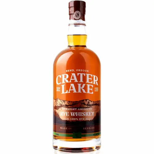 Crater Lake Straight American Rye Whiskey 750ml