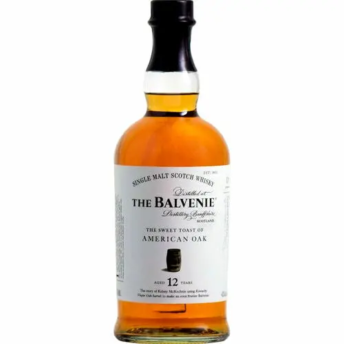 The Balvenie 12 Year Old The Sweet Toast of American Oak Single Malt Scotch 750ml