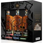 Heaven's Door Trilogy (Bourbon, Double Barrel & Rye) 3 Pack 200ml