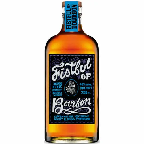 Fistful of Bourbon Five Blends Straight Bourbon Whiskey 750ml