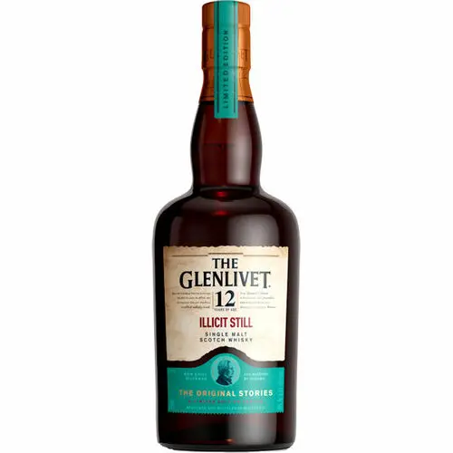 The Glenlivet 12 Year Old Illicit Still Speyside Single Malt Scotch 750ml