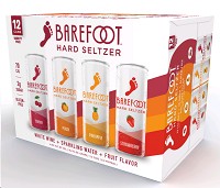 Barefoot Hard Seltzer Variety Pack 250ml