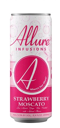 Allure Infusions Strawberry Moscato 250ml