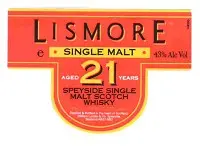Lismore Scotch Single Malt 21 Year 750ml
