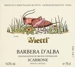 Vietti Barbera D'alba Scarrone 750ml