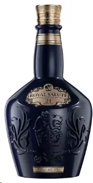 Royal Salute Scotch 21 Year Sapphire Bottle 750ml