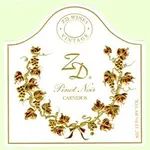 Zd Wines Pinot Noir Carneros 750ml