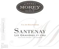 Vincent & Sophie Morey Santenay Les Gravieres 750ml