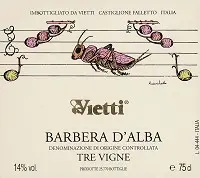 Vietti Barbera D'alba Tre Vigne 750ml