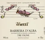 Vietti Barbera D'alba Tre Vigne 750ml