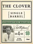 The Clover Rye Whiskey 4 Years Old Single Barrel 750ml