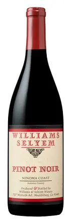 Williams Selyem Pinot Noir Sonoma Coast 750ml