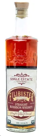 Filibuster Bourbon Single Estate 750ml