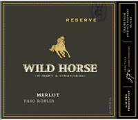 Wild Horse Merlot Reserve 750ml