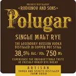 Polugar Single Malt Rye 750ml