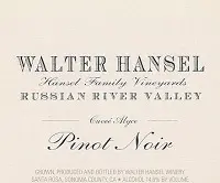 Walter Hansel Pinot Noir Cuvee Alyce 750ml