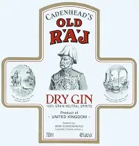 Cadenhead's Gin Dry Old Raj 92@ 750ml