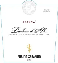 Enrico Serafino Barbera D'alba Pajena 750ml