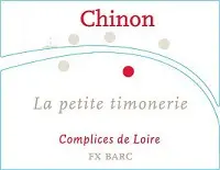 Complices De Loire Chinon La Petite Timonerie 750ml