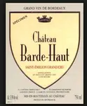 Chateau Barde-haut Saint Emilion 750ml