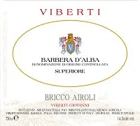 Viberti Barbera D'alba Superiore Bricco Airoli 750ml