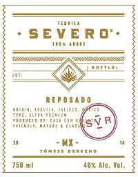 Severo Tequila Reposado 750ml