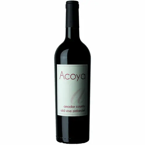 Acoya Amador County Old Vine Zinfandel 2018