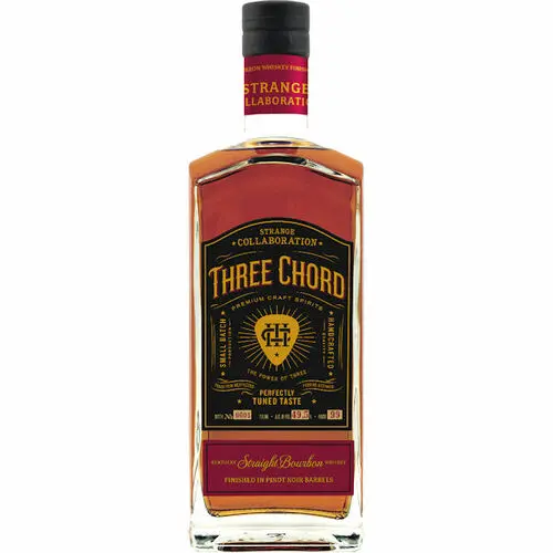 Three Chord by Neil Giraldo Strange Collaboration Kentucky Straight Bourbon Whiskey 750ml