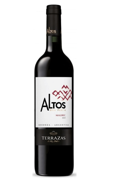 Terrazas Altos Del Plata Malbec Mendoza Argentina 2018