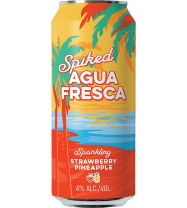 Golden Road Fruit Cart Hard Seltzer Strawberry Pineapple Flavor 25oz