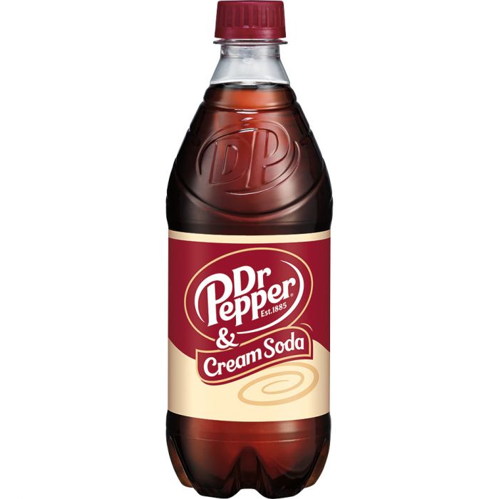 Dr Pepper & Cream Soda 20oz Bot