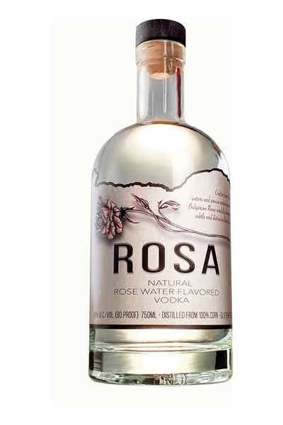 Rosa Vodka Rose Water Flavored From Bulgaria Distilled In Oregon 750ml
