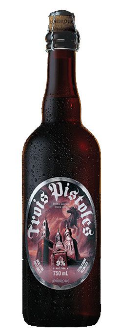 Unibroue Trois Pistoles Strong Dark Ale Belgian 750ml