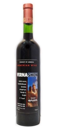 Vernashen Red Semi Sweet Armenian Wine 750ml