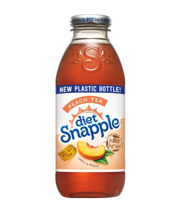 Snapple Tea Peach Diet 16oz Bot