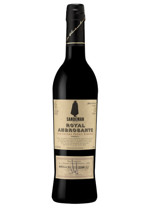 Sandeman Royal Ambrosante Pedro Ximenez Sherry Spain 20yr 500ml