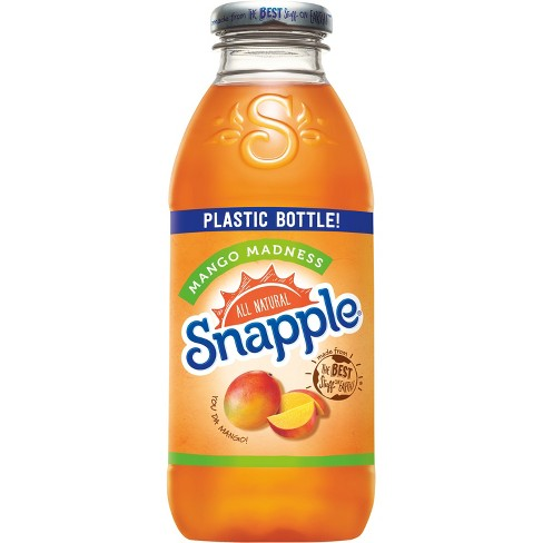 Snapple Tea Mango Madness 16oz Bot
