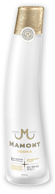 Mamont Vodka Siberia Russia 750ml